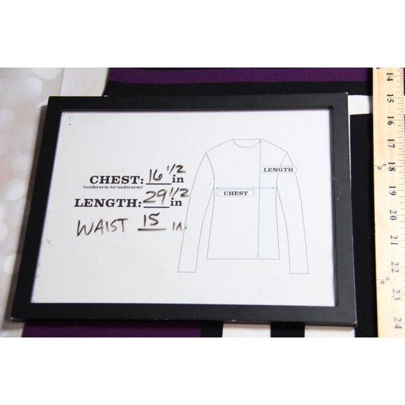 INC International Concepts Size Large V-Neck Sheath mini dress tunic - Picture 6 of 6